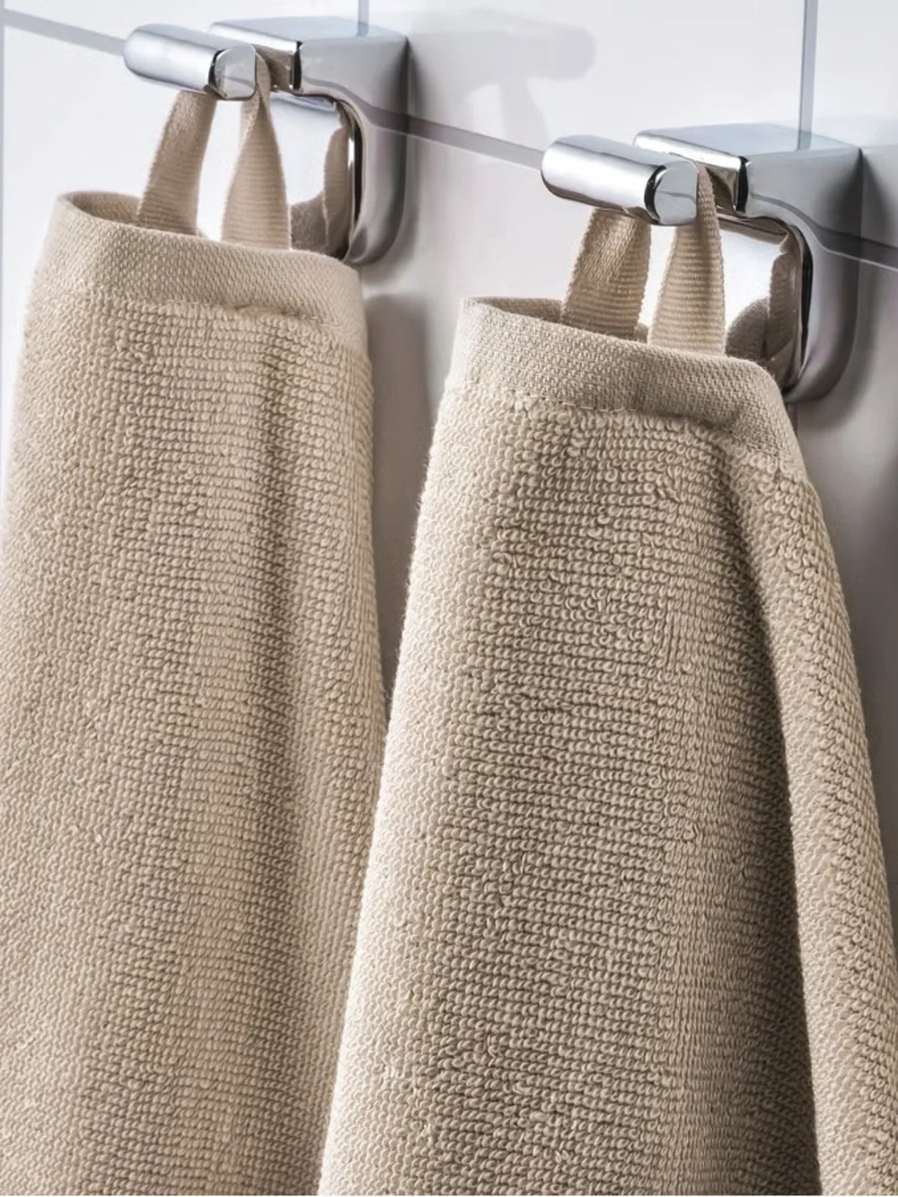 VÅGSJÖN Set of 16 Washcloths - Green, Blue, Gray and Beige